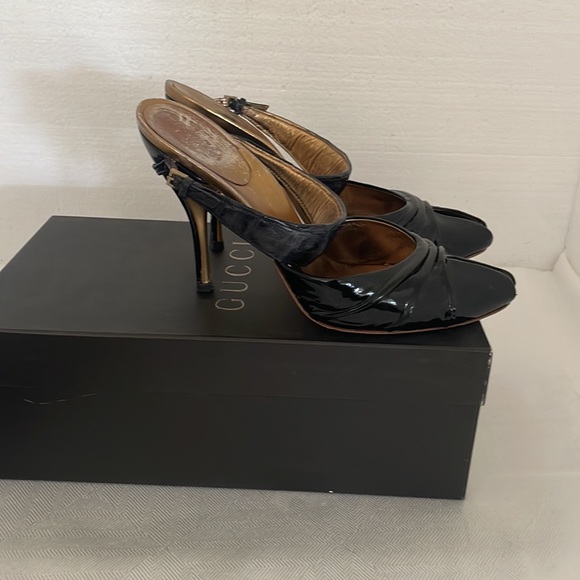 Vintage GUCCI Sand Pelle S Cuoio Bali size kid 39C - Picture 2 of 8